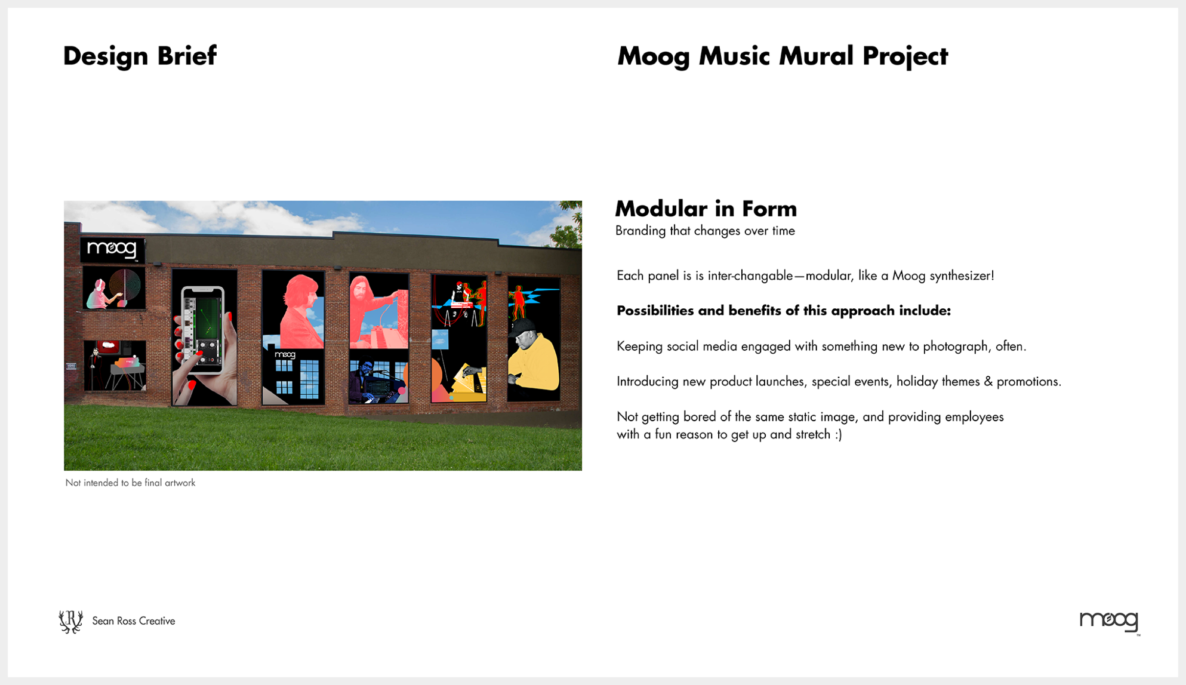 Moog Music — work sample