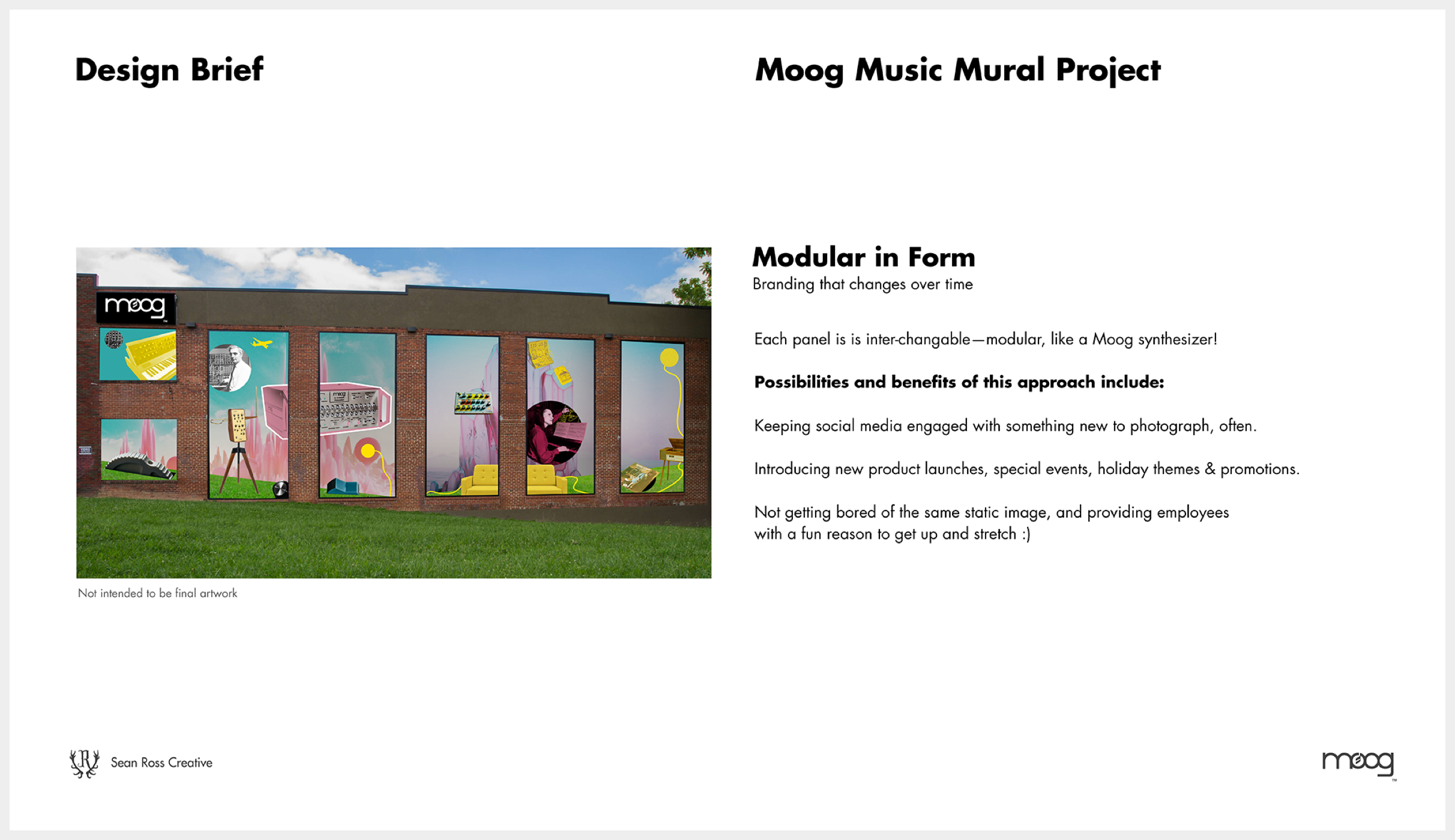 Moog Music — work sample