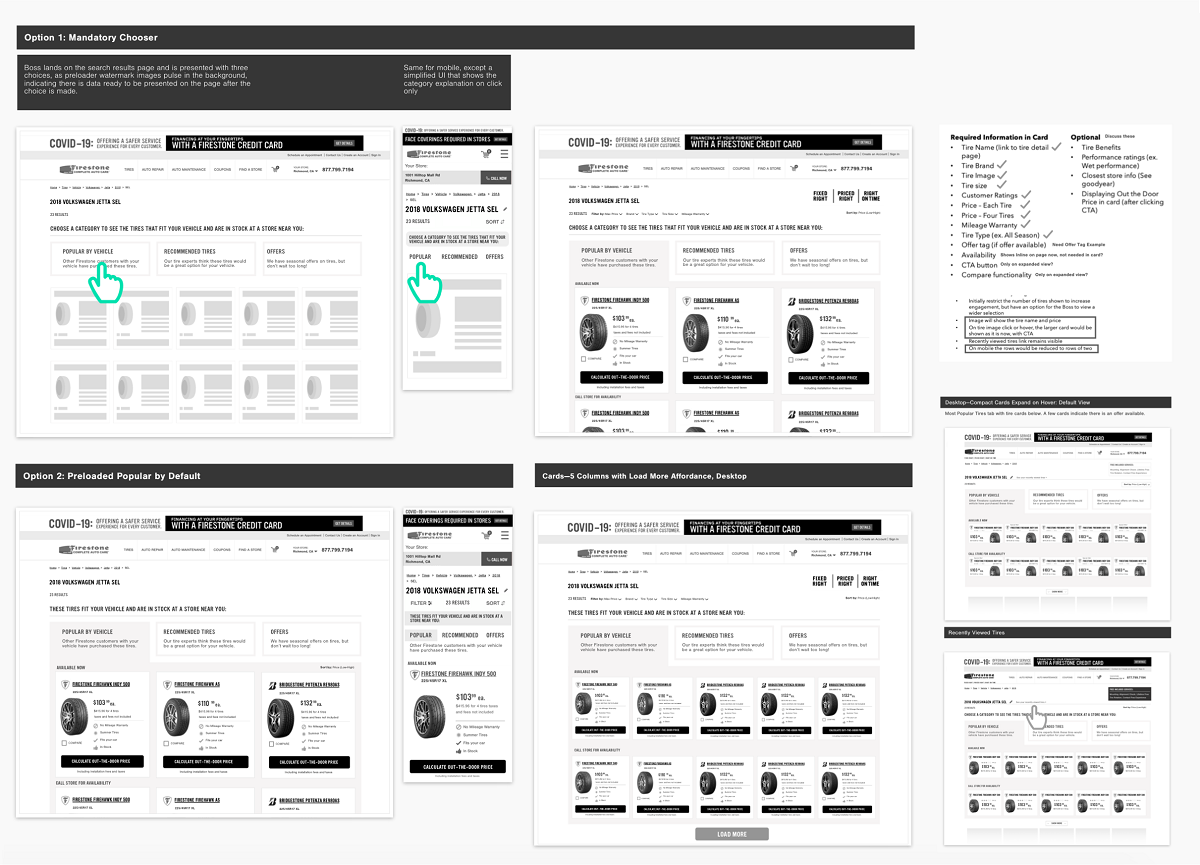 Early ideation, web.