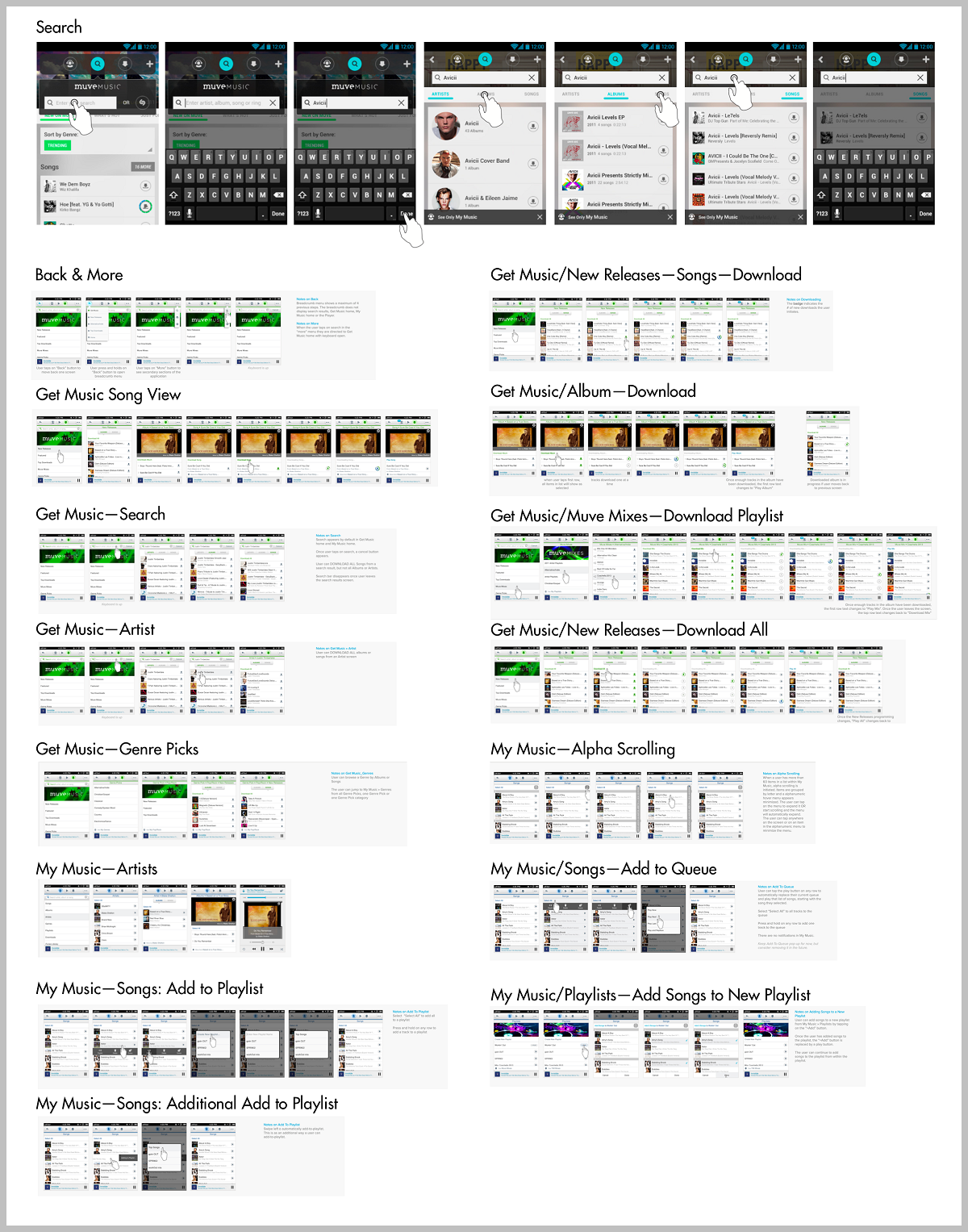 Muve Music 4.0: iOS highlights.