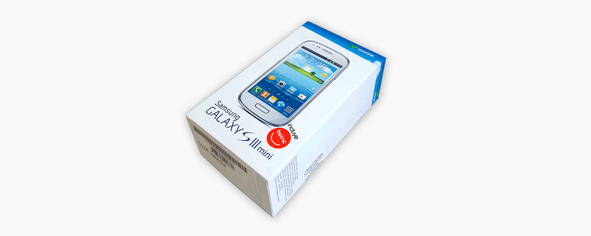The Samsung Galaxy S III Mini with Boinc included, launched in Venezuela in 2013.