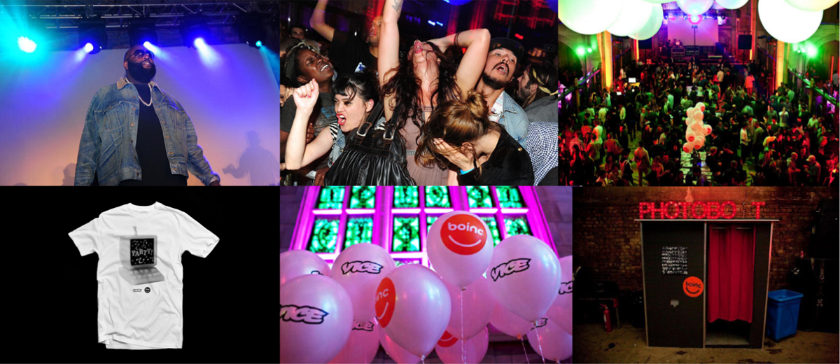 Boinc launch party featuring Rick Ross.