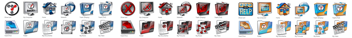 Branded icon sets for Mac OS X and Windows XP.