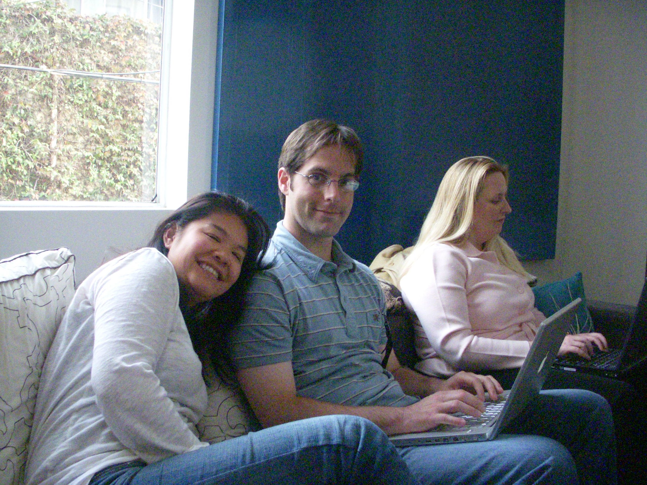 Kathy, Greg & Karin.