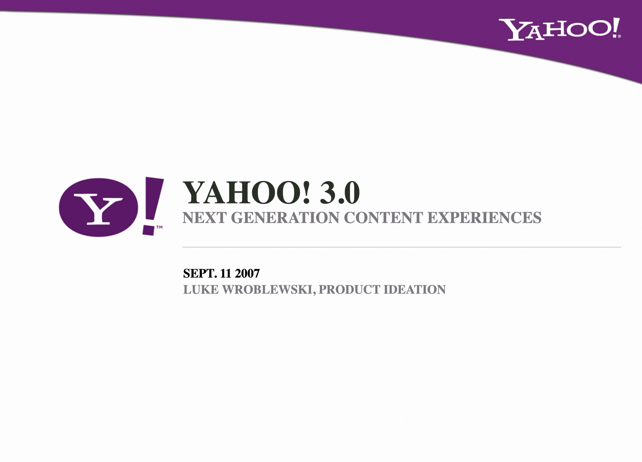 Next-gen content experiences.