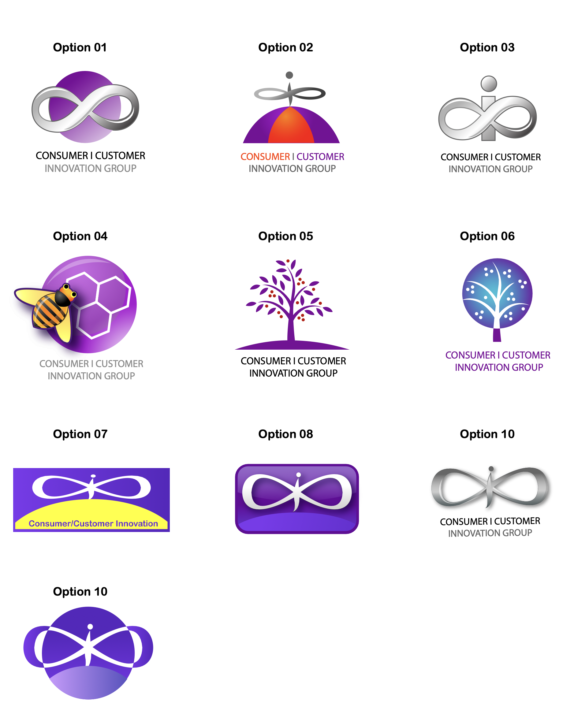 CCI logo options.