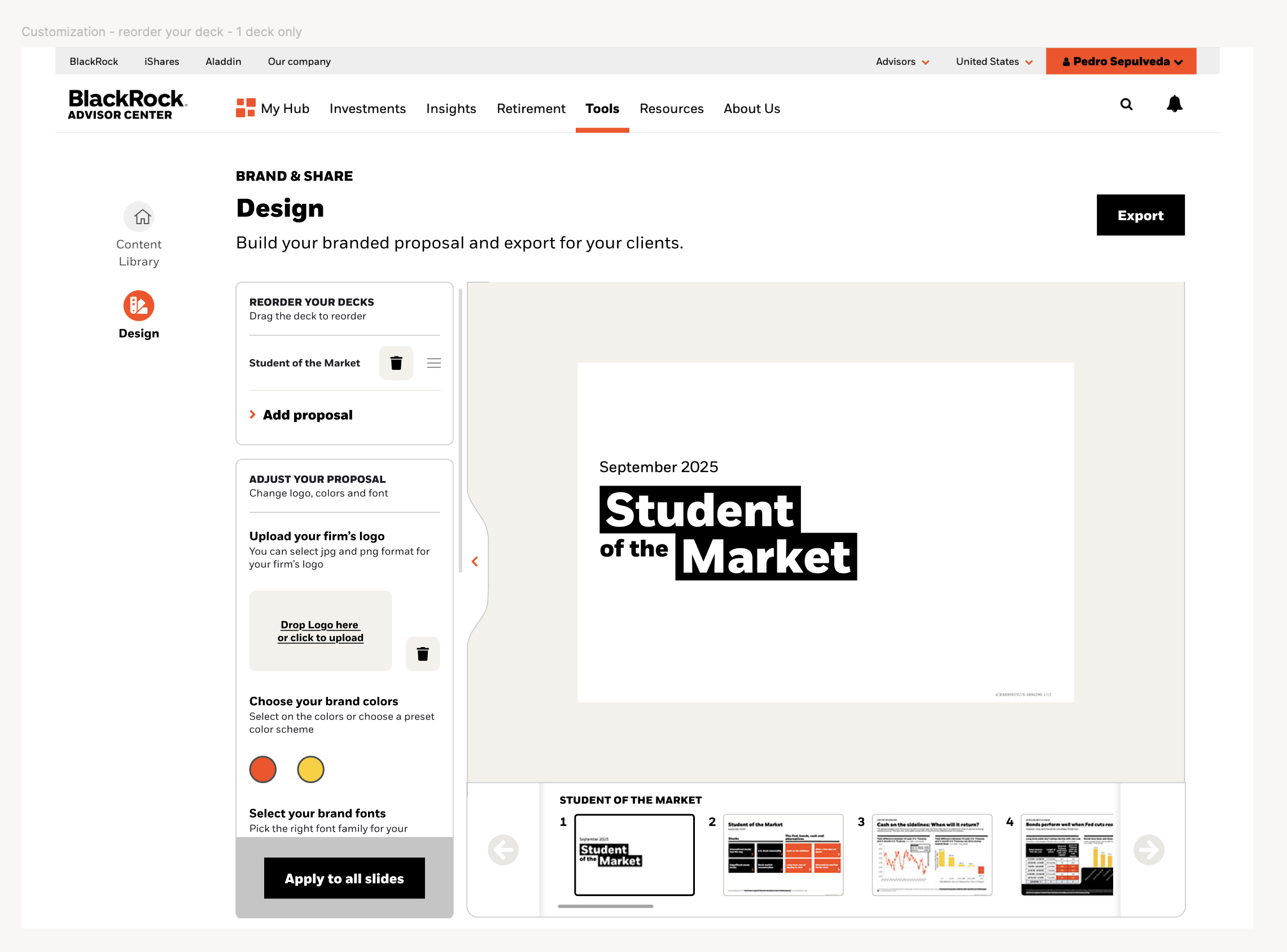 BlackRock — work sample