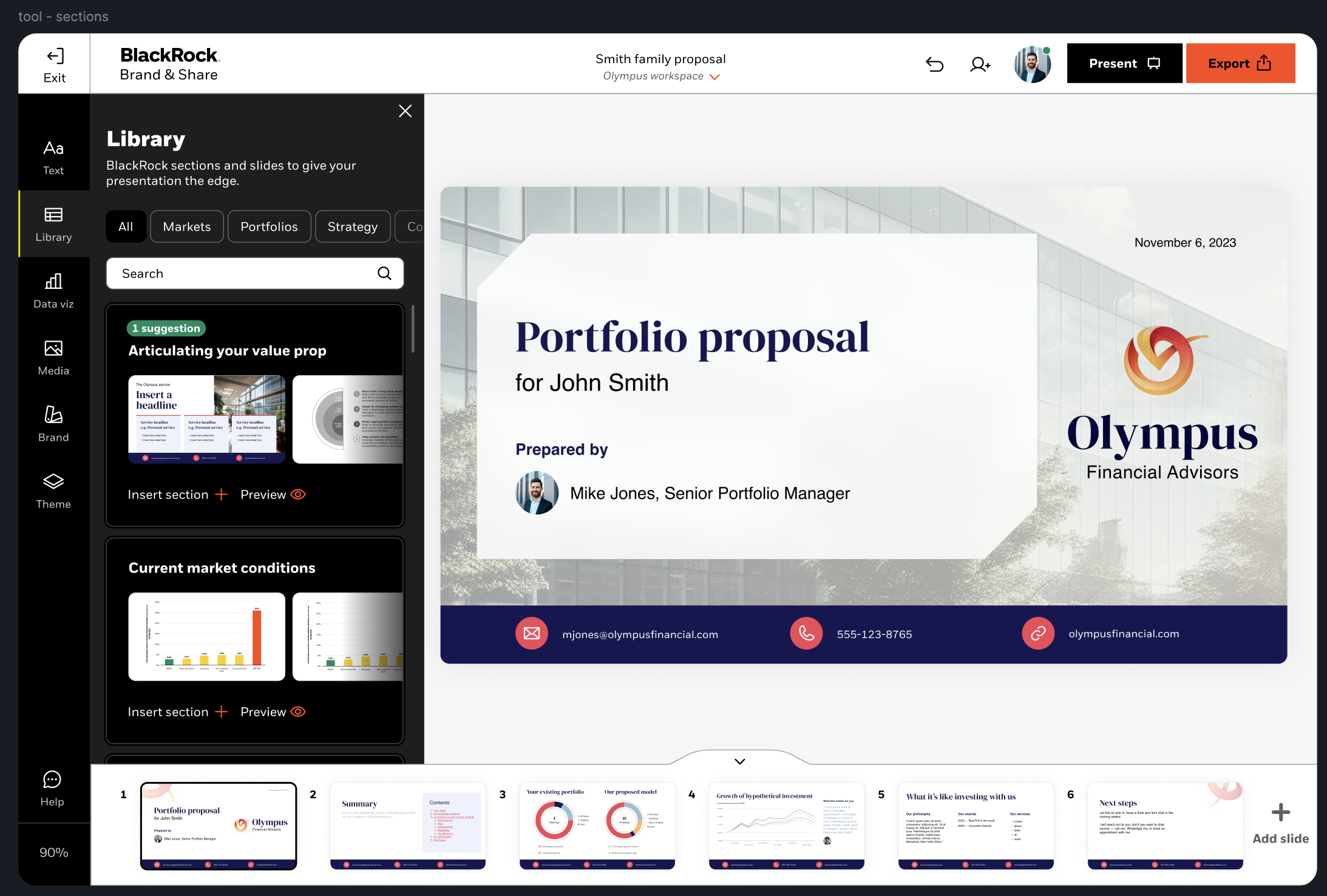 BlackRock — work sample