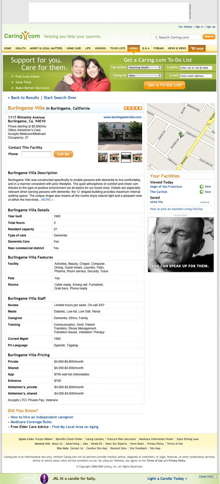 Provider directory