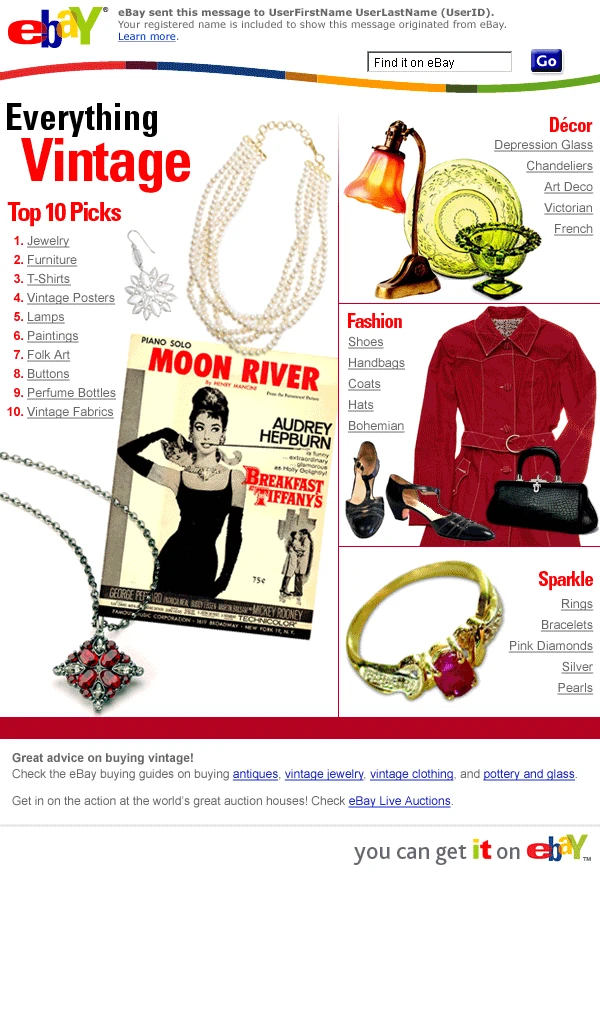 eBay email campaigns — photo 2 of 18