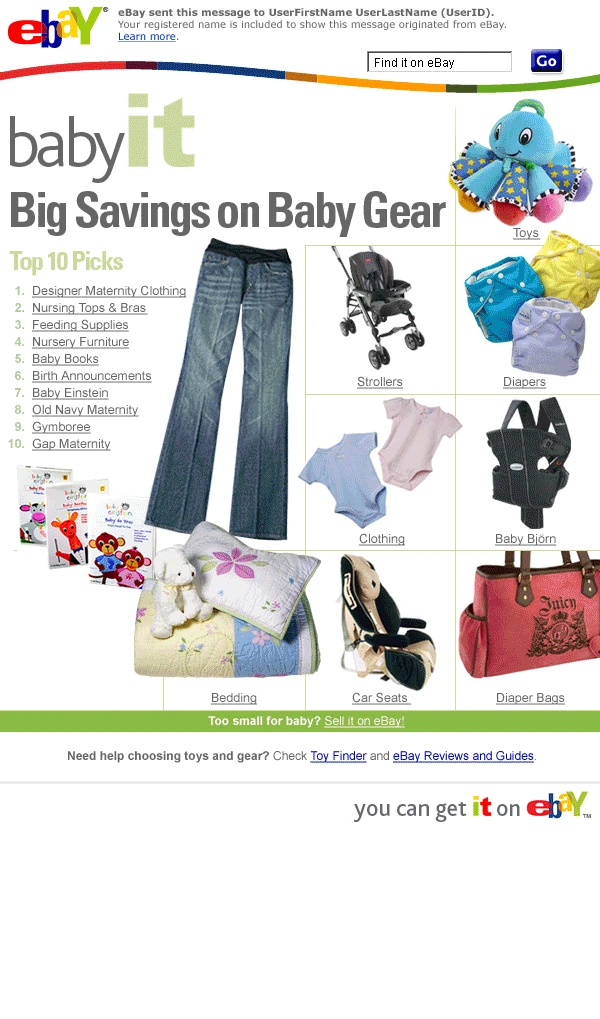 eBay email campaigns — photo 3 of 18