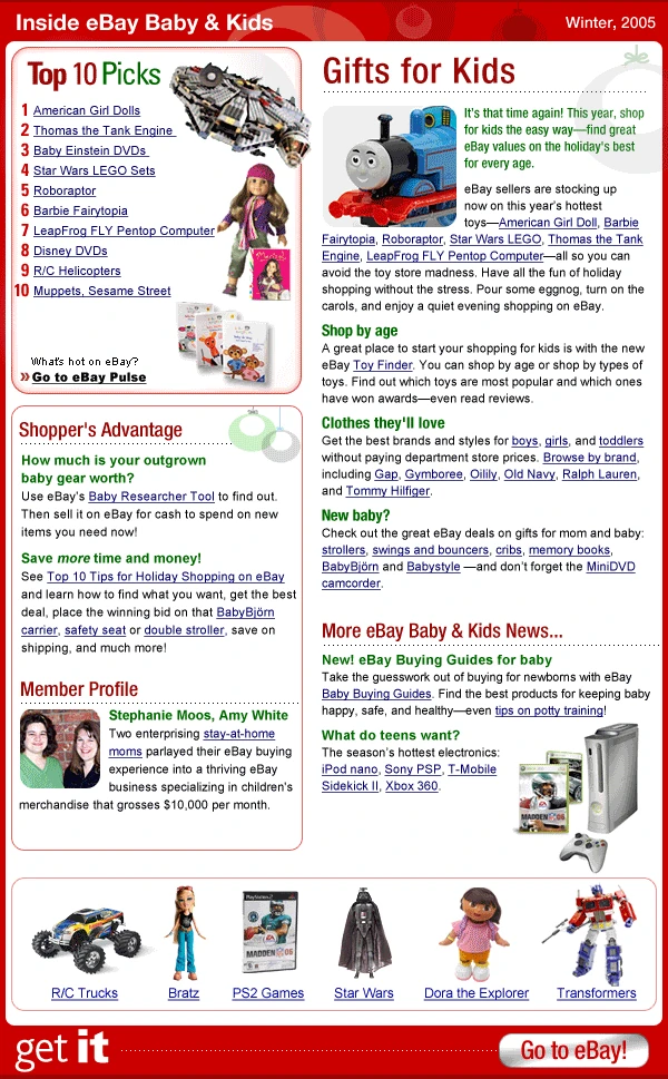 Inside eBay newsletters — photo 5 of 13
