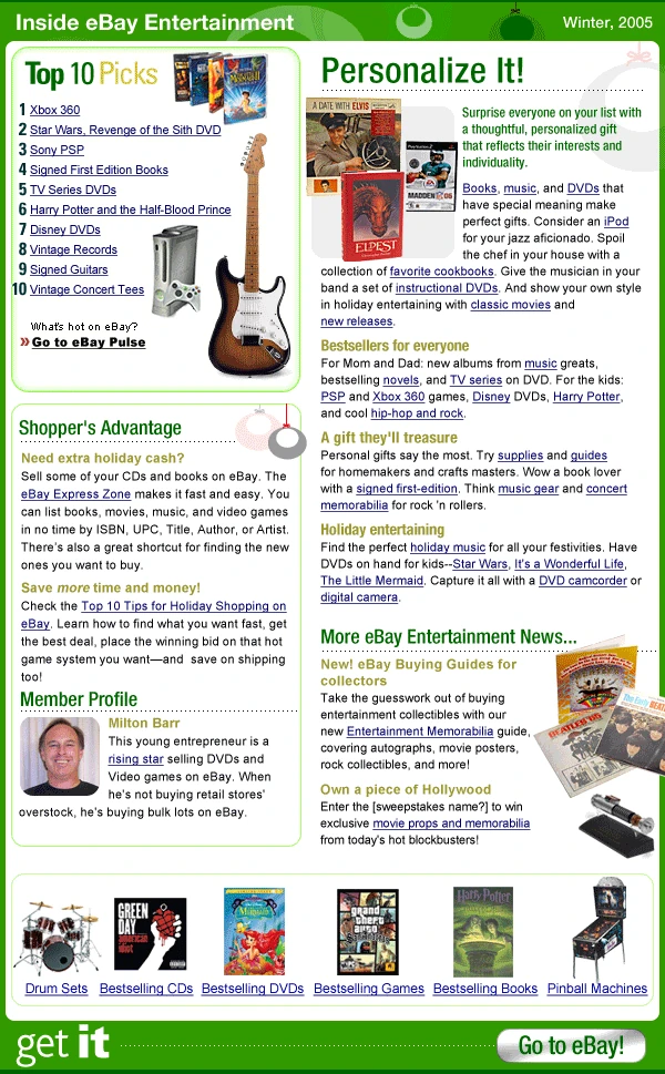Inside eBay newsletters — photo 9 of 13