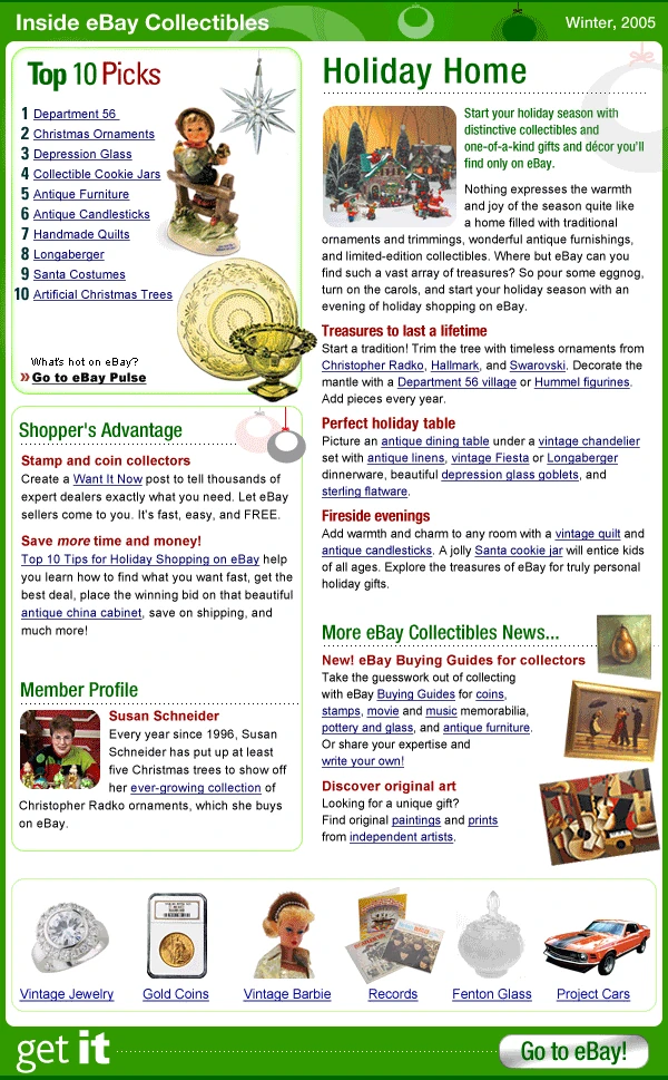 Inside eBay newsletters — photo 12 of 13